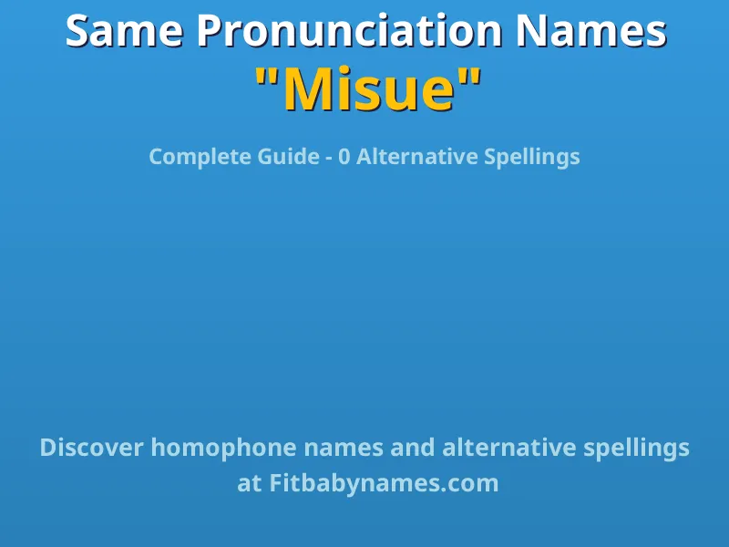 Infographic: Misue same pronunciation names, similar names, and homophone names