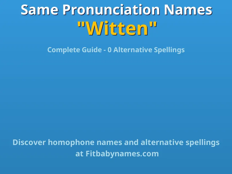 Infographic: Witten same pronunciation names, similar names, and homophone names